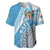 Custom Fiji Rugby Bati Baseball Jersey Tapa Pattern