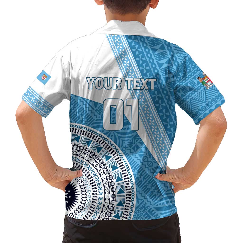 Custom Fiji Rugby Bati Family Matching Puletasi and Hawaiian Shirt Tapa Pattern LT01 - Polynesian Pride