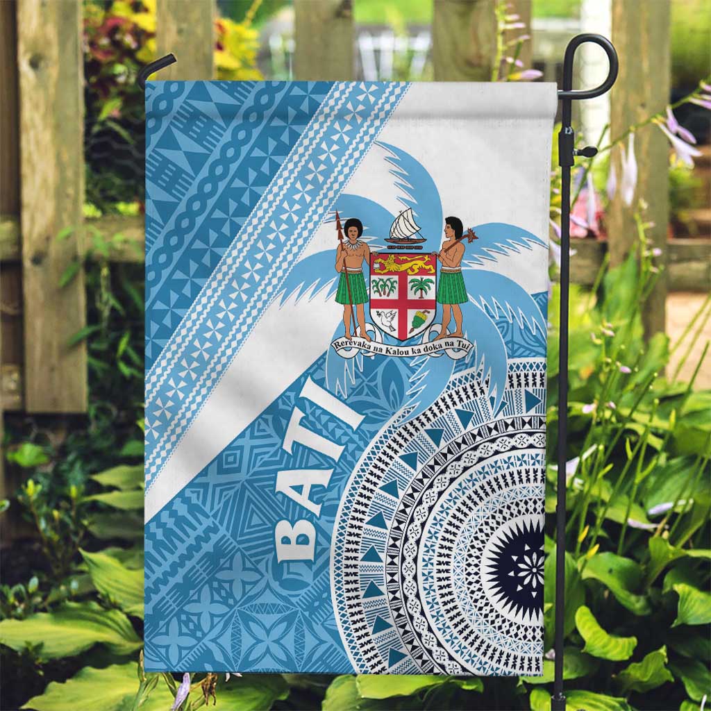 Fiji Rugby Bati Garden Flag Tapa Pattern