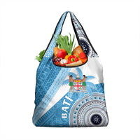 Fiji Rugby Bati Grocery Bag Tapa Pattern