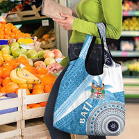 Fiji Rugby Bati Grocery Bag Tapa Pattern