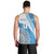 Custom Fiji Rugby Bati Men Tank Top Tapa Pattern