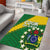 Cook Islands Rugby Kukis Area Rug Circle Stars