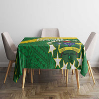 Cook Islands Rugby Kukis Tablecloth Circle Stars LT01 - Polynesian Pride