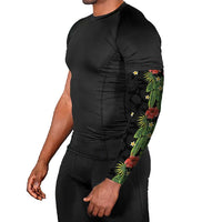 Hawaiian Hibiscus Plumeria Arm Sleeves Tropical Leaves