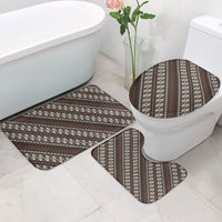 Yogyakarta Parang Batik Motifs Bathroom Set Indonesian Traditional Pattern