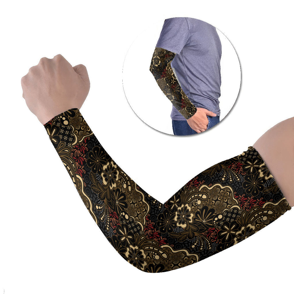Batik Sekar Jagad Arm Sleeves Indonesian Traditional Pattern