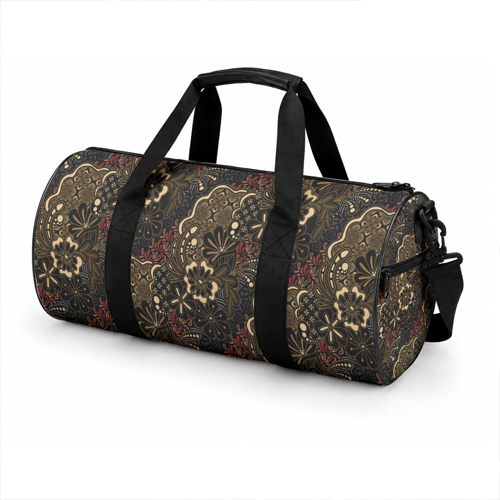 Batik Sekar Jagad Duffle Bag Indonesian Traditional Pattern