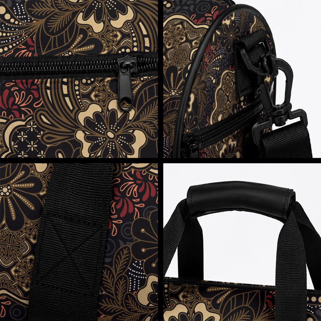 Batik Sekar Jagad Duffle Bag Indonesian Traditional Pattern