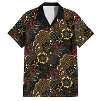 Batik Sekar Jagad Family Matching Puletasi and Hawaiian Shirt Indonesian Traditional Pattern