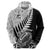 New Zealand Silver Fern Rugby Hoodie Aotearoa Maori Black Version LT01 - Polynesian Pride