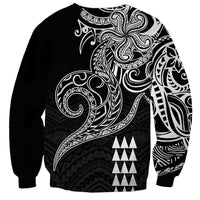 Hawaii Valentine Sweatshirt Kakau Polynesian Heart LT01 - Polynesian Pride