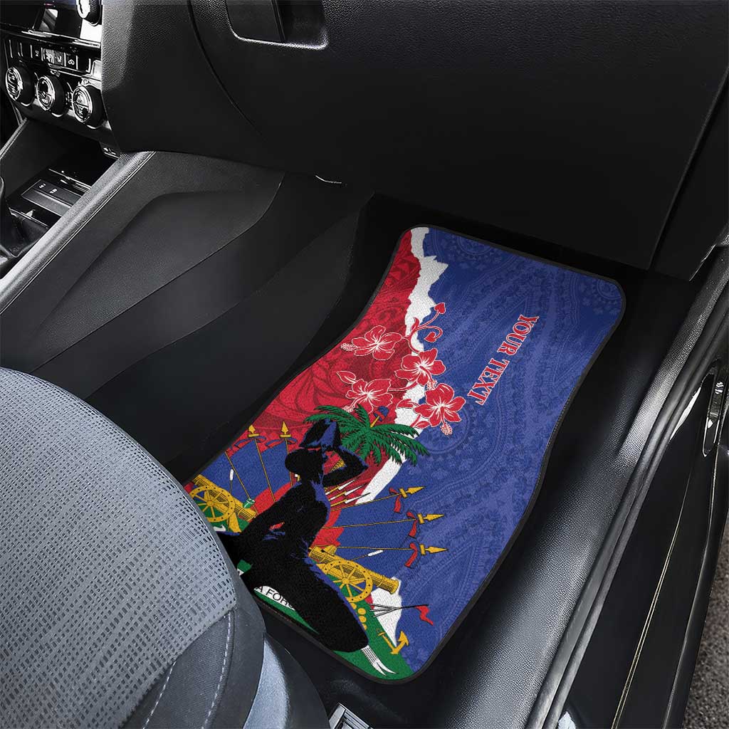 Haiti Le Marron Inconnu Car Mats Dashiki Mix Polynesian Pattern LT01 - Polynesian Pride