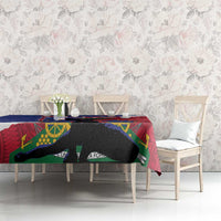 Haiti Le Marron Inconnu Tablecloth Dashiki Mix Polynesian Pattern LT01 - Polynesian Pride