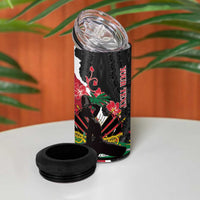 Personalised Ayiti Neg Marron 4 in 1 Can Cooler Tumbler Dashiki Mix Polynesian Pattern LT01 - Polynesian Pride