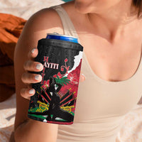 Personalised Ayiti Neg Marron 4 in 1 Can Cooler Tumbler Dashiki Mix Polynesian Pattern LT01 - Polynesian Pride