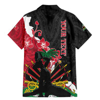 Personalised Ayiti Neg Marron Family Matching Mermaid Dress and Hawaiian Shirt Dashiki Mix Polynesian Pattern LT01 - Polynesian Pride