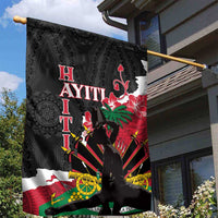 Ayiti Neg Marron Garden Flag Dashiki Mix Polynesian Pattern LT01 - Polynesian Pride