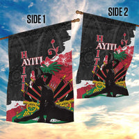 Ayiti Neg Marron Garden Flag Dashiki Mix Polynesian Pattern LT01 - Polynesian Pride