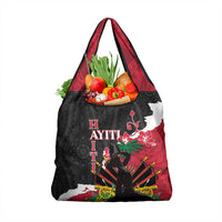 Ayiti Neg Marron Grocery Bag Dashiki Mix Polynesian Pattern