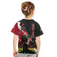 Personalised Ayiti Neg Marron Kid T Shirt Dashiki Mix Polynesian Pattern LT01 - Polynesian Pride