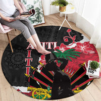 Ayiti Neg Marron Round Carpet Dashiki Mix Polynesian Pattern LT01 - Polynesian Pride