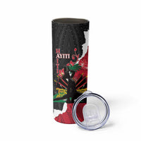 Personalised Ayiti Neg Marron Skinny Tumbler Dashiki Mix Polynesian Pattern LT01 - Polynesian Pride