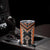 Orange Niho Taniwha Mix Poutama Tumbler Cup Unique Taniko Aotearoa