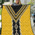 Yellow Niho Taniwha Mix Poutama Quilt Unique Taniko Aotearoa