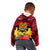 Personalised Papua New Guinea Kid Hoodie Bird Of Paradise Mix Polynesian Pattern LT01 - Polynesian Pride