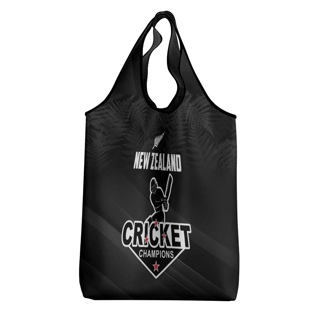New Zealand Cricket Grocery Bag Aotearoa Black Cap Come On LT01 - Polynesian Pride
