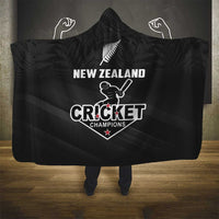New Zealand Cricket Hooded Blanket Aotearoa Black Cap Come On