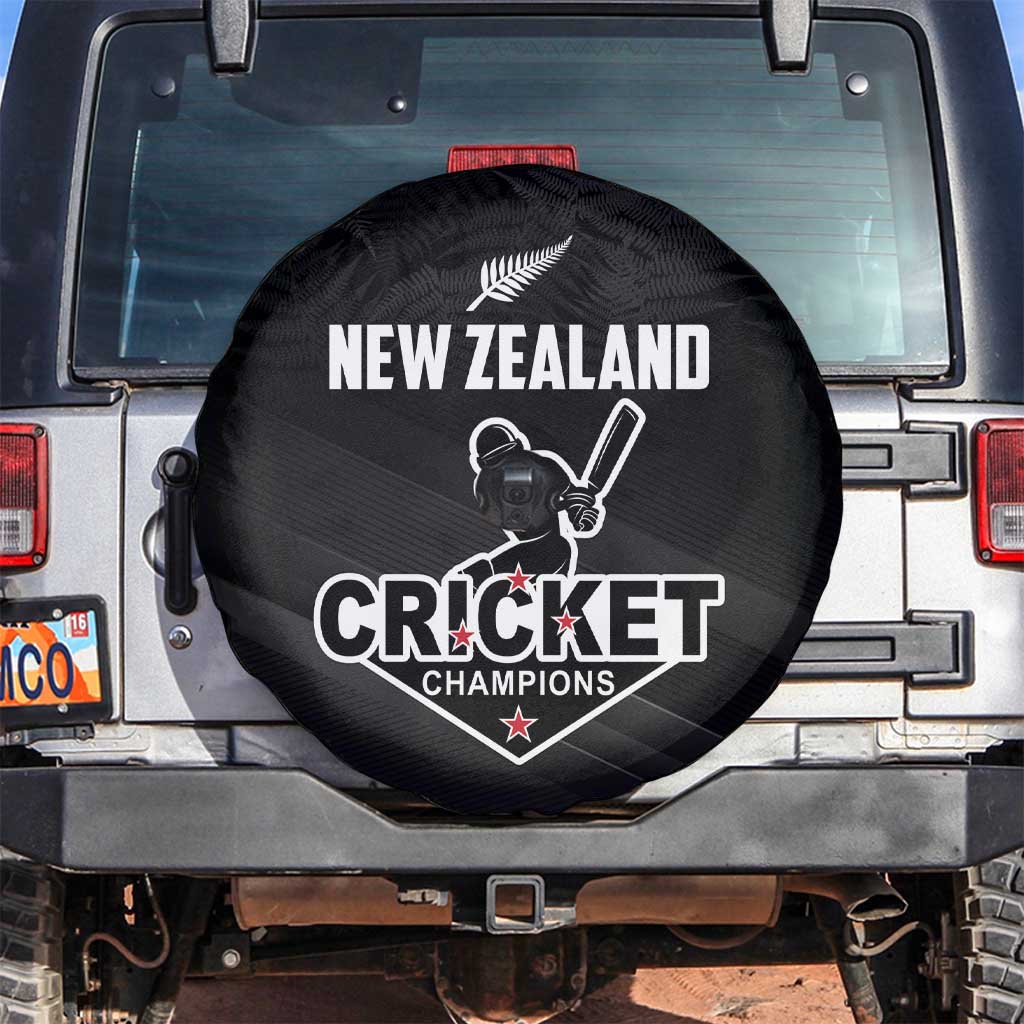 New Zealand Cricket Spare Tire Cover Aotearoa Black Cap Come On