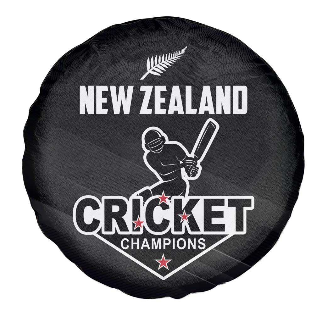 New Zealand Cricket Spare Tire Cover Aotearoa Black Cap Come On