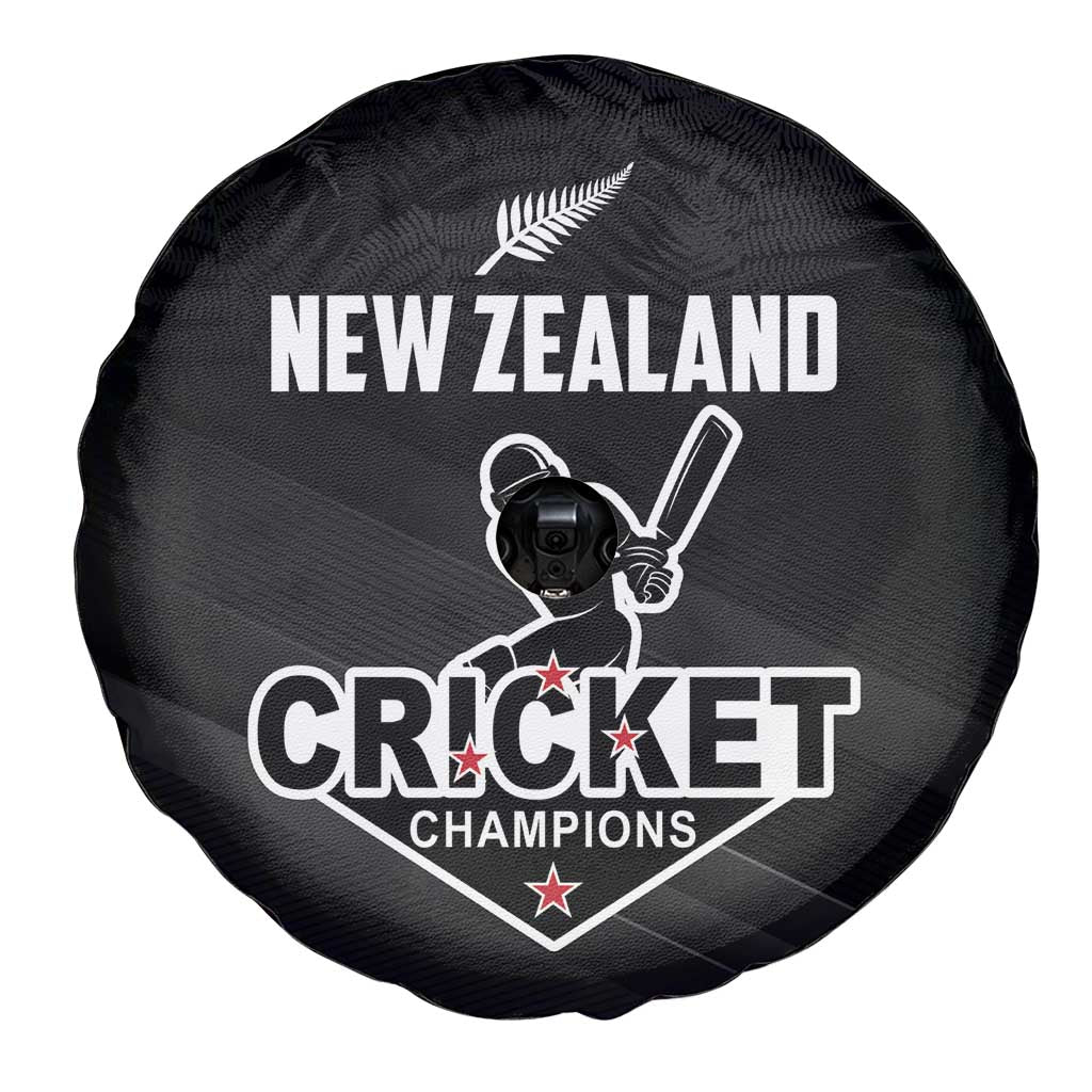 New Zealand Cricket Spare Tire Cover Aotearoa Black Cap Come On