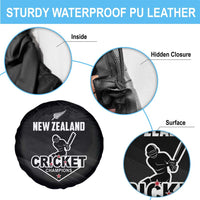 New Zealand Cricket Spare Tire Cover Aotearoa Black Cap Come On