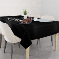 New Zealand Cricket Tablecloth Aotearoa Black Cap Come On LT01 - Polynesian Pride