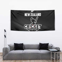 New Zealand Cricket Tapestry Aotearoa Black Cap Come On LT01 - Polynesian Pride