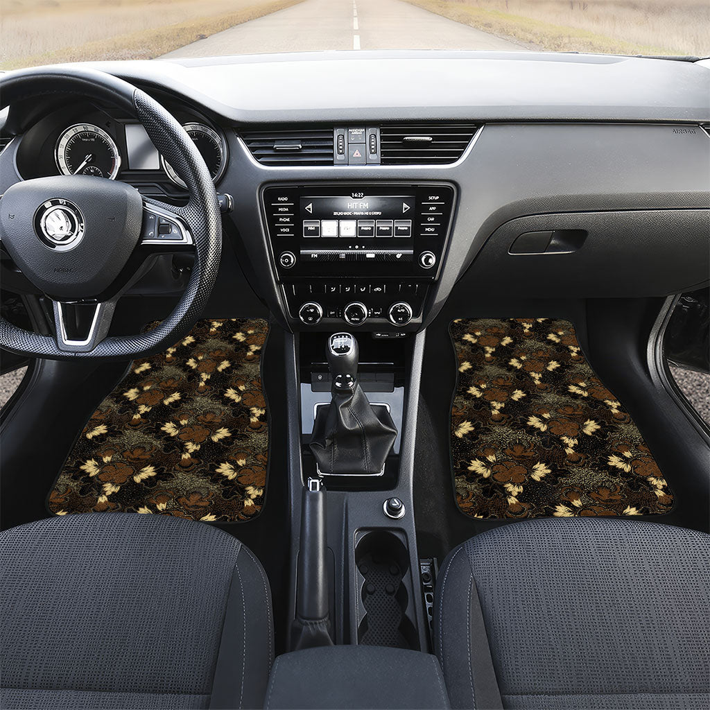 Javanese Batik Semen Car Mats Indonesian Traditional Pattern
