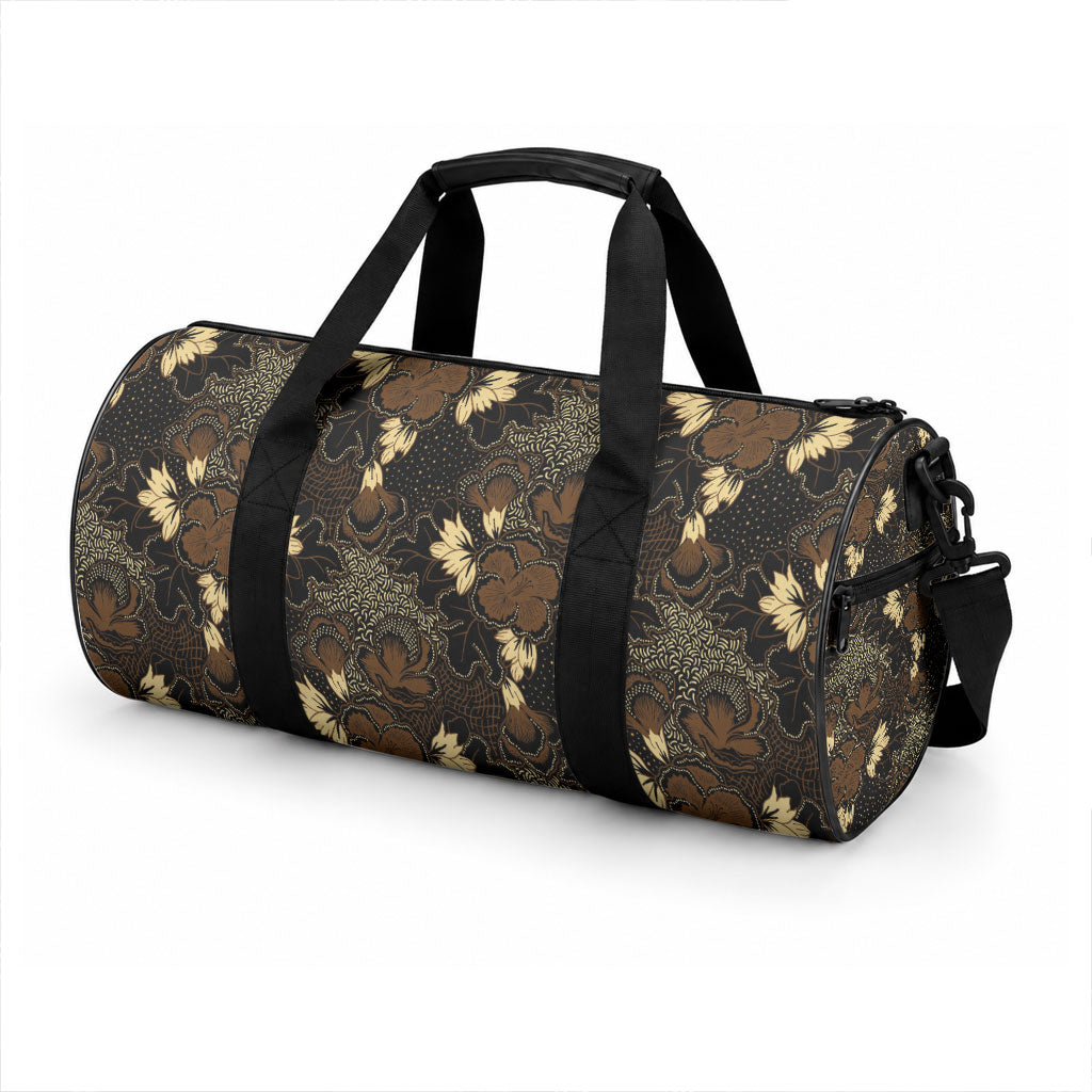 Javanese Batik Semen Duffle Bag Indonesian Traditional Pattern