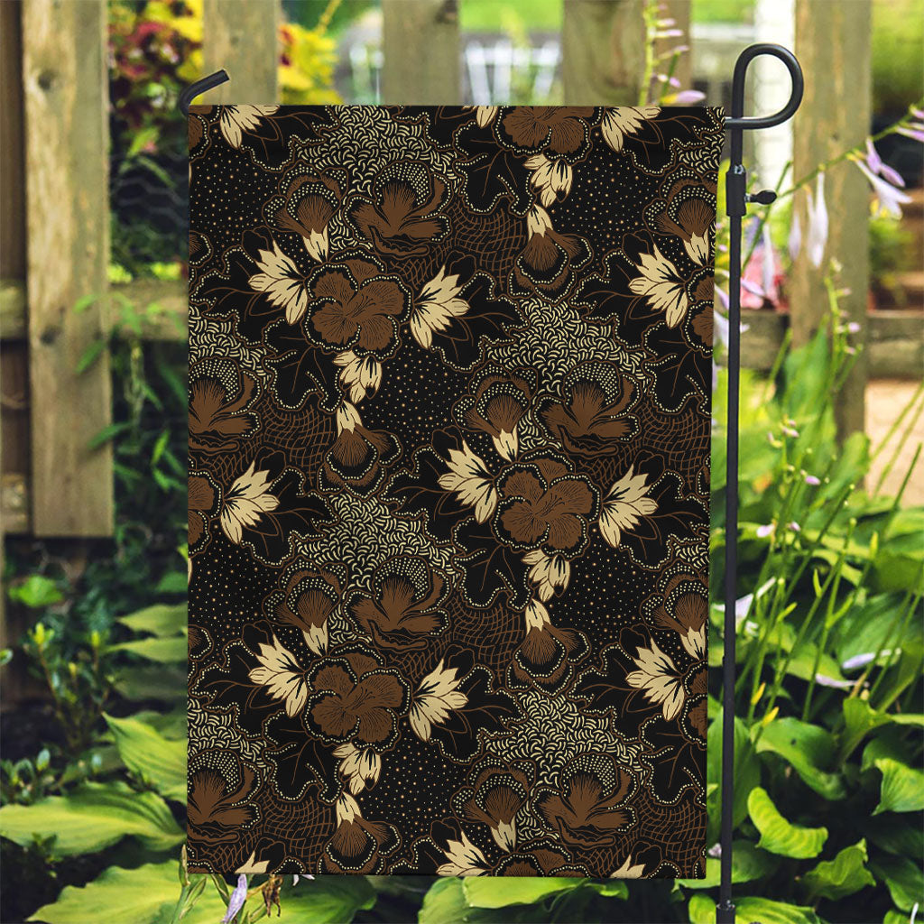 Javanese Batik Semen Garden Flag Indonesian Traditional Pattern