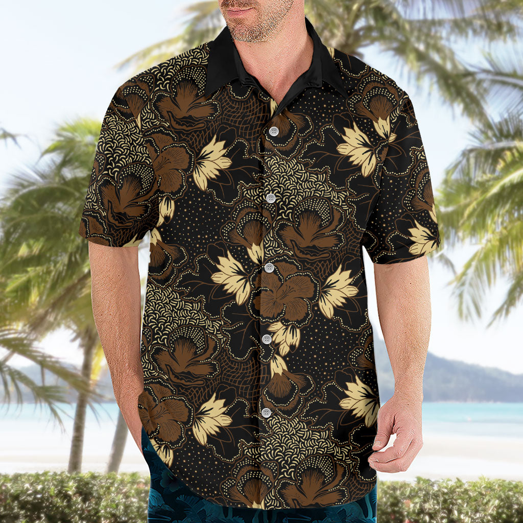 Javanese Batik Semen Hawaiian Shirt Indonesian Traditional Pattern