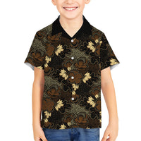 Javanese Batik Semen Hawaiian Shirt Indonesian Traditional Pattern