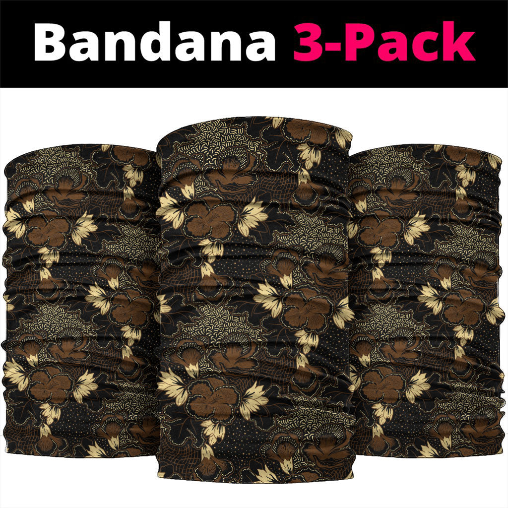 Javanese Batik Semen Neck Gaiter Indonesian Traditional Pattern