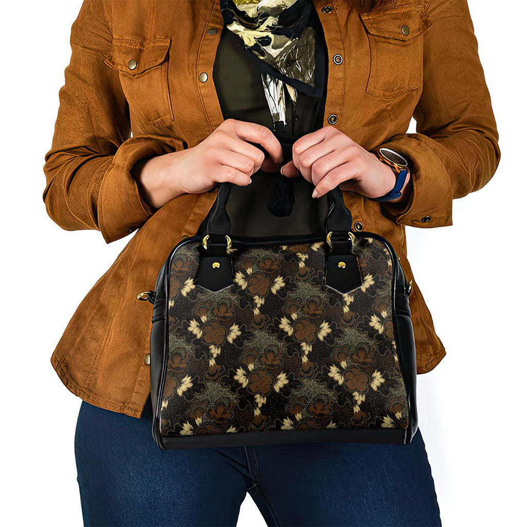 Javanese Batik Semen Shoulder Handbag Indonesian Traditional Pattern