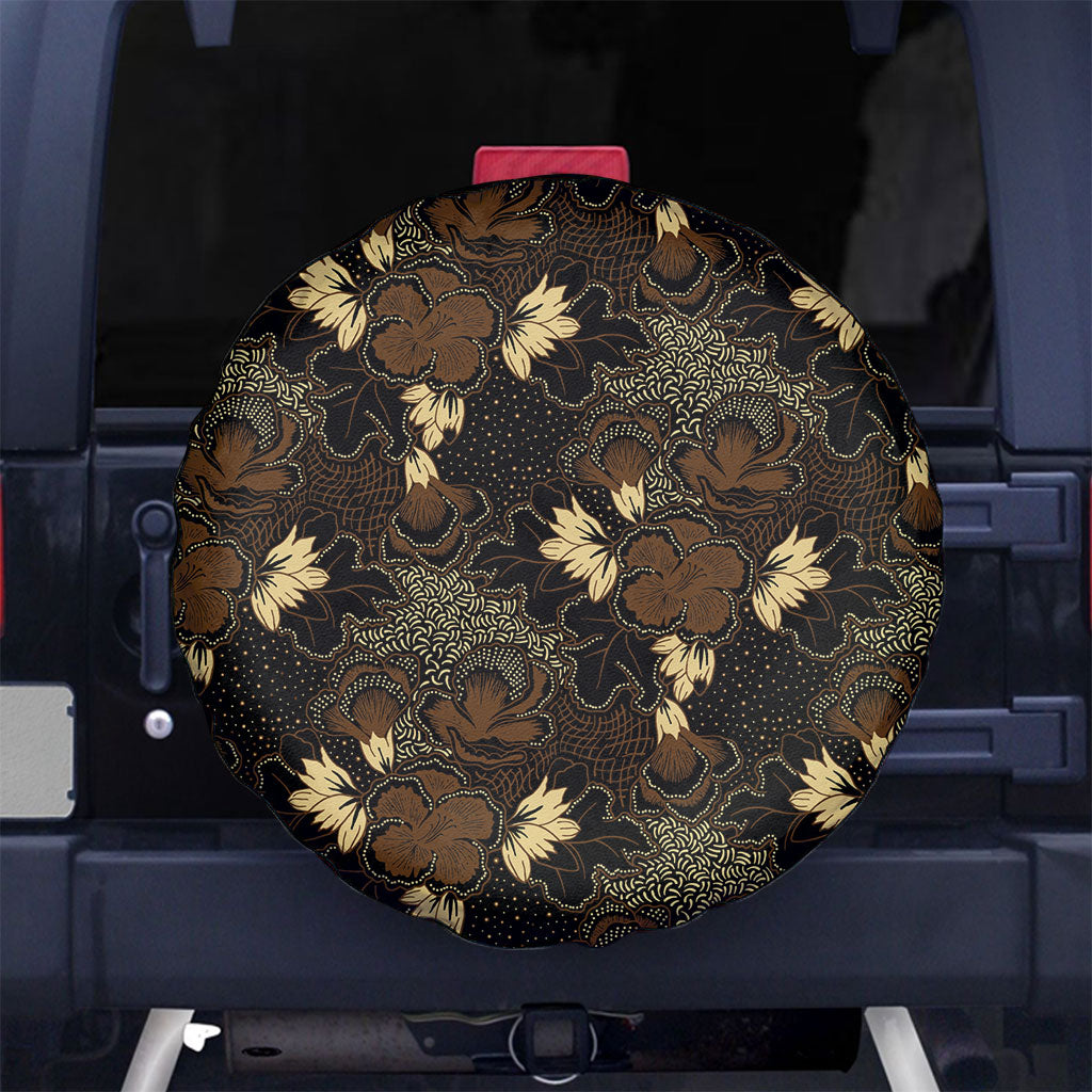 Javanese Batik Semen Spare Tire Cover Indonesian Traditional Pattern