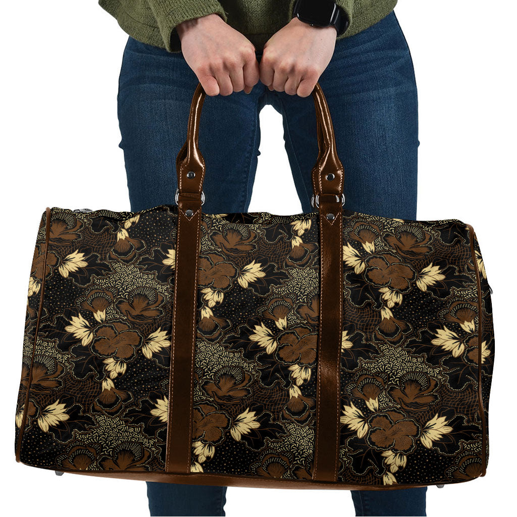 Javanese Batik Semen Travel Bag Indonesian Traditional Pattern
