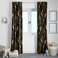 Javanese Batik Semen Window Curtain Indonesian Traditional Pattern