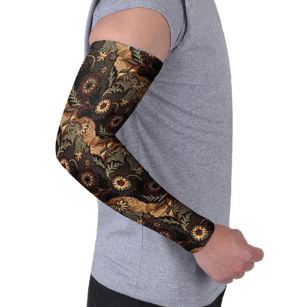 Batik Pedalaman Semen Lereng Style Arm Sleeves Indonesian Traditional Pattern