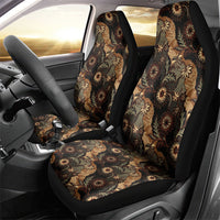 Batik Pedalaman Semen Lereng Style Car Seat Cover Indonesian Traditional Pattern